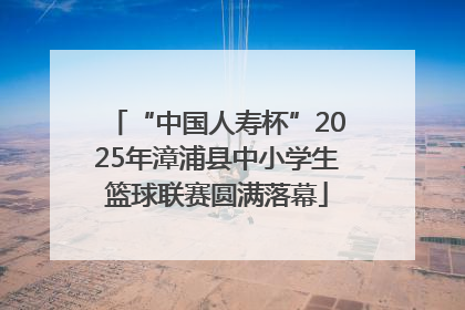 “中国人寿杯”2025年漳浦县中小学生篮球联赛圆满落幕