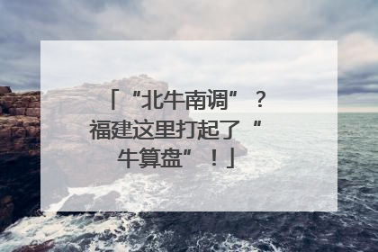“北牛南调”?福建这里打起了“牛算盘”!