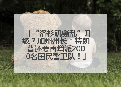 “洛杉矶骚乱”升级？加州州长：特朗普还要再增派2000名国民警卫队！