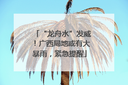 “龙舟水”发威！广西局地或有大暴雨，紧急提醒