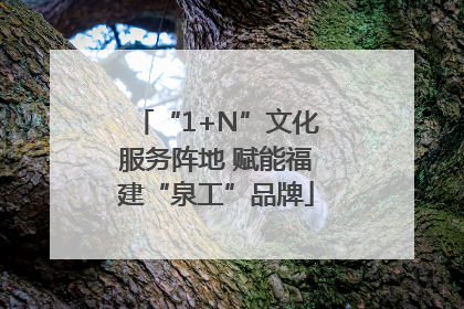 “1+N”文化服务阵地 赋能福建“泉工”品牌