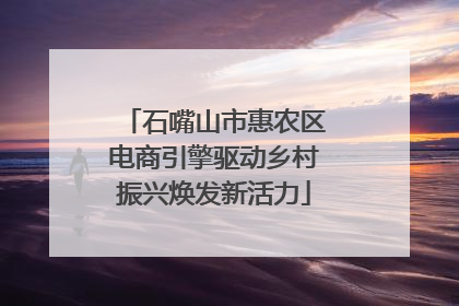 石嘴山市惠农区电商引擎驱动乡村振兴焕发新活力
