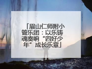 眉山仁师附小管乐团：以乐铸魂奏响“四好少年”成长乐章