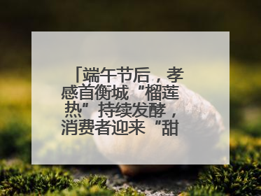端午节后，孝感首衡城“榴莲热”持续发酵，消费者迎来“甜蜜”囤货期