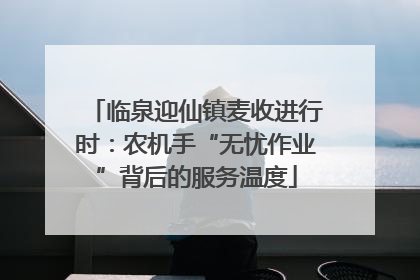 临泉迎仙镇麦收进行时：农机手“无忧作业”背后的服务温度