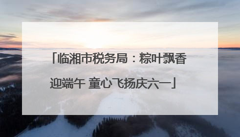 临湘市税务局：粽叶飘香迎端午 童心飞扬庆六一