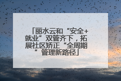 丽水云和“安全+就业”双管齐下，拓展社区矫正“全周期”管理新路径