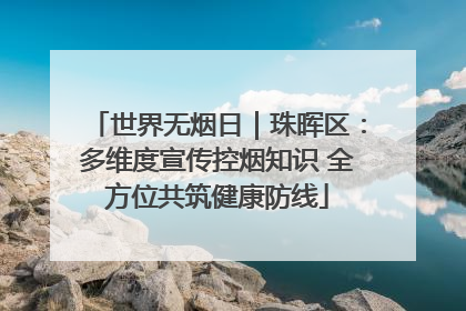 世界无烟日｜珠晖区：多维度宣传控烟知识 全方位共筑健康防线