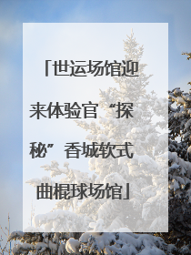 世运场馆迎来体验官“探秘”香城软式曲棍球场馆