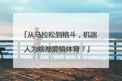 从马拉松到格斗，机器人为啥都爱搞体育？