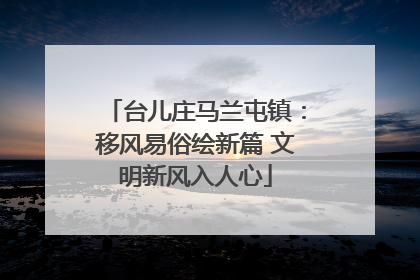 台儿庄马兰屯镇：移风易俗绘新篇 文明新风入人心