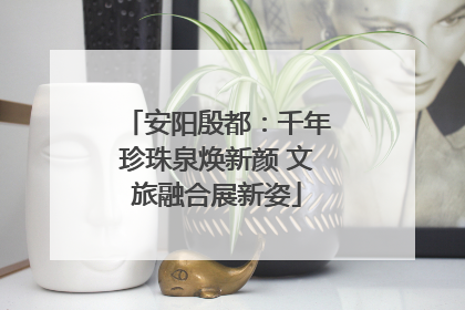安阳殷都：千年珍珠泉焕新颜 文旅融合展新姿