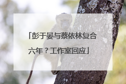 彭于晏与蔡依林复合六年？工作室回应