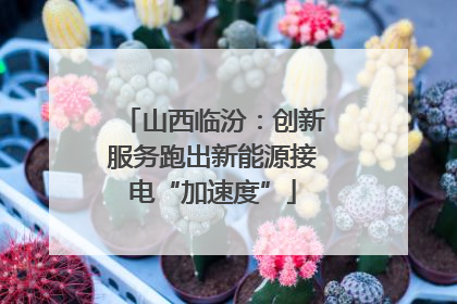 山西临汾：创新服务跑出新能源接电“加速度”