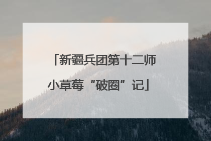 新疆兵团第十二师小草莓“破圈”记