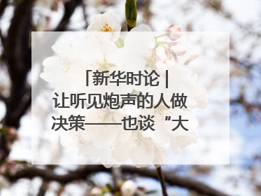新华时论 | 让听见炮声的人做决策——也谈“大企业病”治理