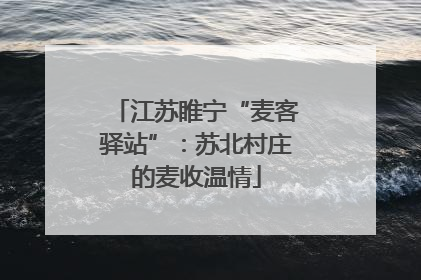 江苏睢宁“麦客驿站”：苏北村庄的麦收温情