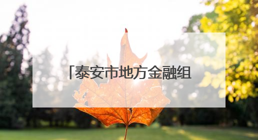 泰安市地方金融组织开展“筑牢战斗堡垒 护航经济发展”主题教育活动