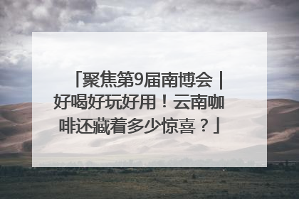聚焦第9届南博会｜好喝好玩好用！云南咖啡还藏着多少惊喜？