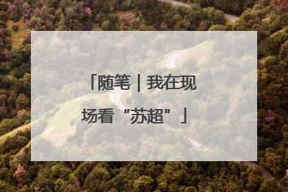 随笔｜我在现场看“苏超”
