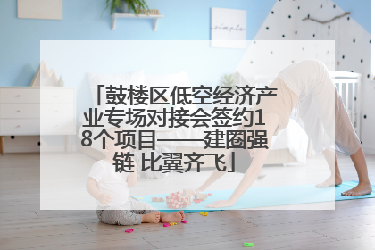 鼓楼区低空经济产业专场对接会签约18个项目——建圈强链 比翼齐飞