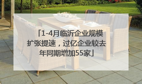1-4月临沂企业规模扩张提速，过亿企业较去年同期增加55家