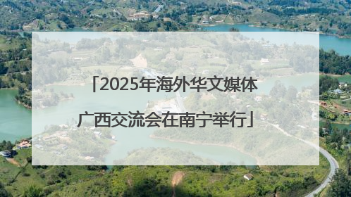 2025年海外华文媒体广西交流会在南宁举行